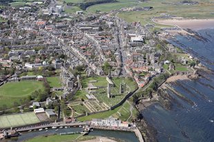 Aerial view of St Andrews