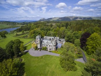 Craigallian, near Stirling. Image: Aerial Photographer Possibilities
