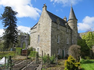 the wonderful Highland property is currently on the market for £335,000, having undergone a multitude of restorations